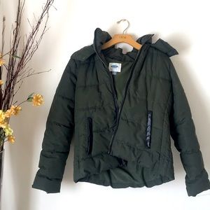 Old Navy Jacket (DARK GREEN) Medium
